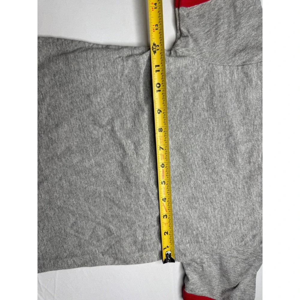 Walt Disney World Epcot Mickey Mouse One Mouse One World Gray Ringer Tee Kids S